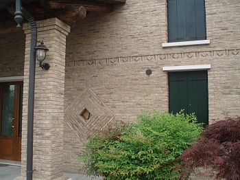 Декоративный кирпич S.Anselmo Giallo Bruciato