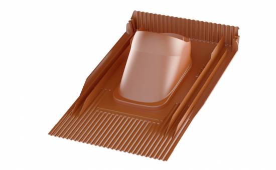 Проходной элемент VILPE UNITILE 2K для всех видов ЦП и керамической черепицы, кирпичный