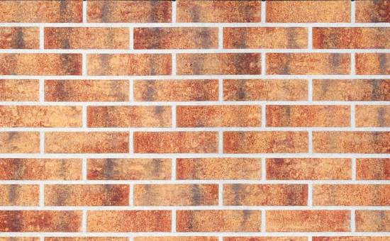 Клинкерная фасадная плитка KING KLINKER Old Castle Rainbow brick (HF15) под старину NF10, 240*71*10 мм