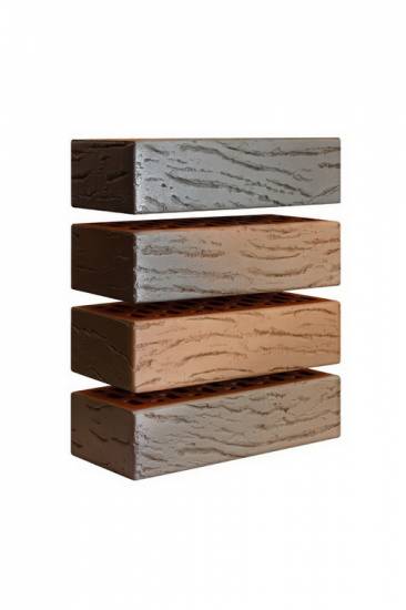 Кирпич керамический Флеш Антик утолщенный (250х120х88) Магма