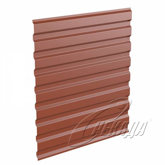 Профнастил стеновой - Профлист RAL 8004