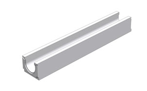 Лоток универсальный Gidrolica BGU DN100 №3 кл. С250, 1000*160*142/147 мм