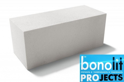 Газобетонные блоки Bonolit Projects 600х250х300 B3,5 D600